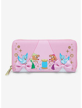 Loungefly Disney Cinderella Pink Dress Zip Wallet - £44.33 GBP