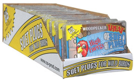 C And S Woodpecker Treat Suet Plugs - 11 Ounce: No-Melt Suet Delights - £26.58 GBP