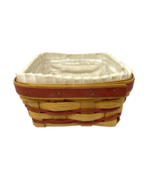 Longaberger  1997 Medium Berry Basket, Protector, Natural Stand Up Liner - €12,13 EUR