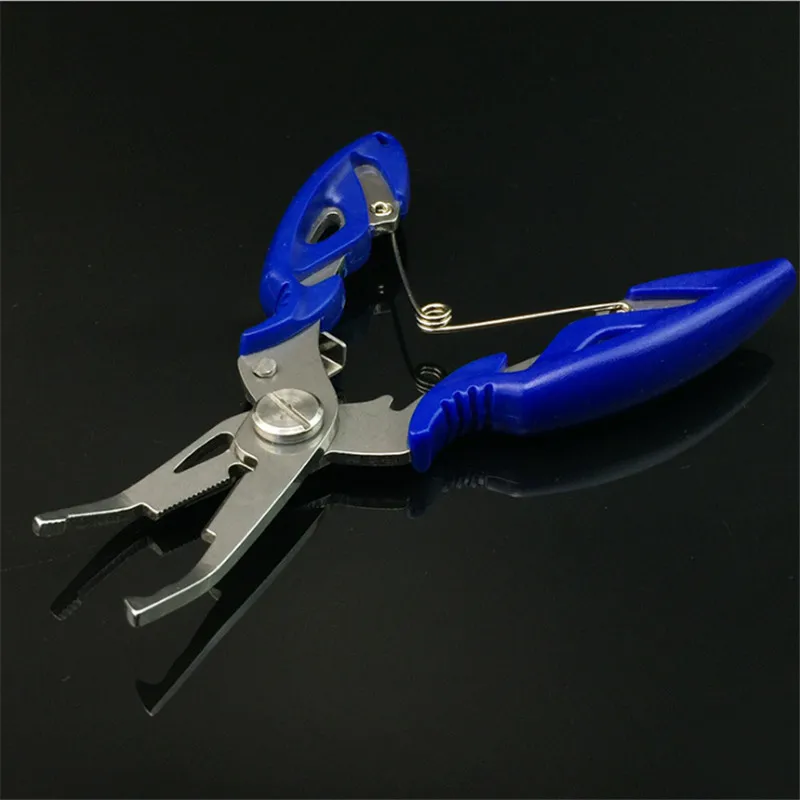 Stainless Steel Fishing Plier Lure Scissor Braid Line Cutter Hook Remove... - £45.05 GBP