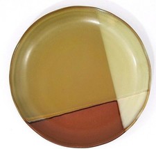 Sango Round Salad Plates 8&quot; Gold Dust Sienna #5039 Set Of 2 - $18.69