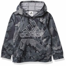 adidas Boys Active Sport Athletic Pullover Hooded Sweatshirt Sweatshirt Medium - £22.52 GBP