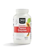 4/2027 365 by Whole Foods Market, Papaya Enzymes, 500 Chews - $30.05 CAD