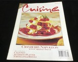 Cuisine Magazine Nov/Dec 1998 Cranberry Napoleon, Calzones, Antipasto Pl... - $10.00