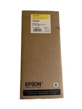 Genuine Epson Yellow Ink T6424 Stylus Pro 7900/9900 7890/9890 7700/9700 Sealed - $37.40