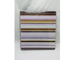 The Choco Latte Collection Pastel Striped Notebound 3 Ring Binder - $31.67