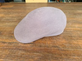 Kangol hat Cap Adult Large Gray/Taupe Wool England Carimac LL Cool J Hip... - $9.25