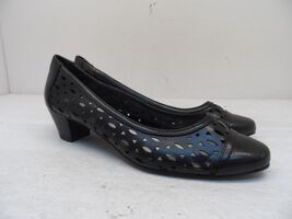 Easy Street Women's Heeled Casual Loafer 40-2091 Black Size 8M - $21.37