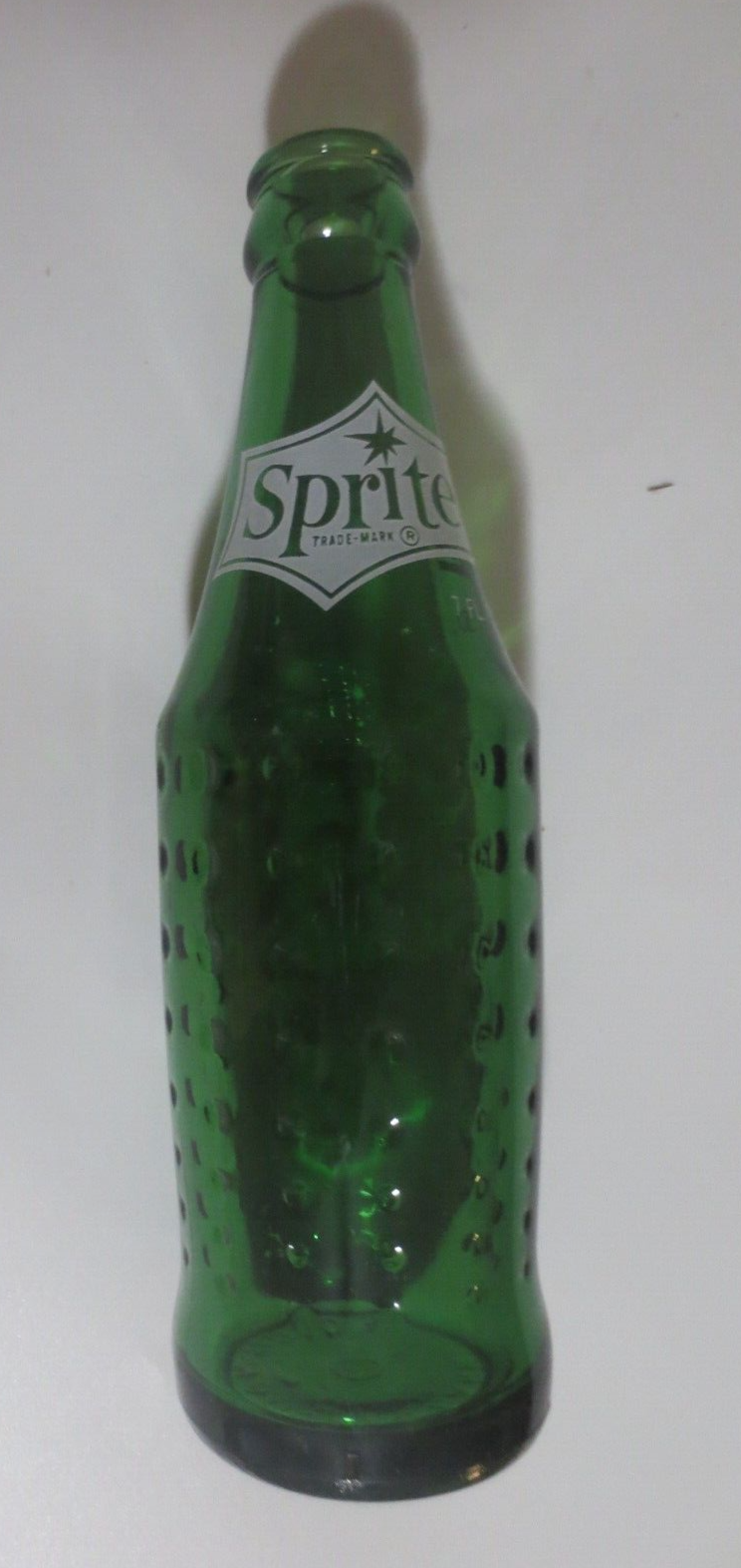 Primary image for Sprite 7oz Green Dimple Bottle Sequoia Nat'l Park on Bottom Excellent Condition