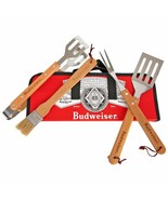 Budweiser Ready to Serve Fabric Grill Set for Outdoor Fun - Red - $49.99