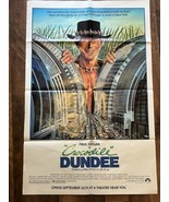 Crocodile Dundee (1986) Original One Sheet Movie Poster – Fine **Paul Ho... - £38.98 GBP