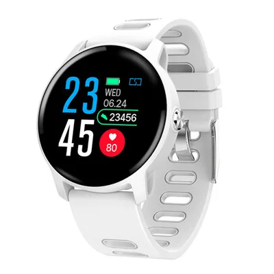 S08 1.3 inch Smart Watch Men Full Touch Fitness Tracker Blood Pressure Smart Clo - £148.03 GBP