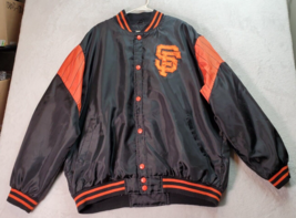 MLB San Francisco Giants Baseball G-III by Car\Banks Bomber Jacket Mens 3X Black - £58.60 GBP