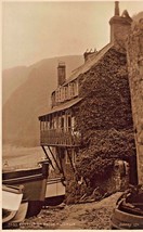 Clovelly Devon England~Cottage On Beach~Judges Photo Postcard - £2.95 GBP