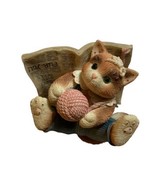 Vintage Calico Kittens Enesco 1997 &quot;Head Over Heels Fur You&quot; Figurine P.... - £9.51 GBP