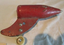 Vintage TORPEDO SHAPED WEIGHT  RED  Trolling Downrigger  7lb LARGE - £28.84 GBP