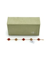 Van Cleef&amp;Arpels Vintage Alhambra bracelet, 5 motifs, 18K yellow gold - $100.00