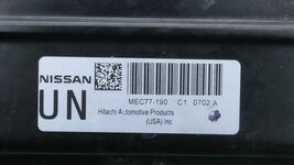 Nissan 4.0L ECU ECM PCM Engine Control Unit Computer MEC77-190 C1 image 2