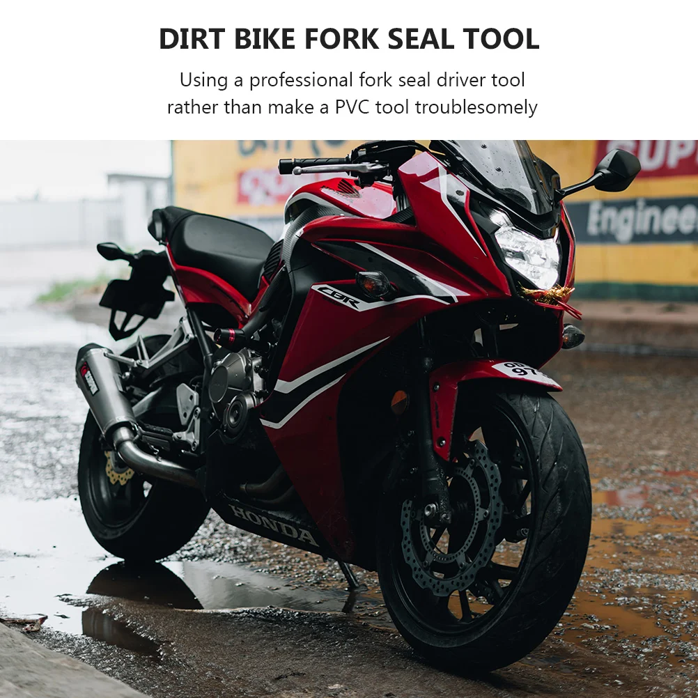 Adjustable Carbon Steel Fork Seal Driver Tool - Universal Motorcycle Fork Seal - £30.38 GBP