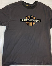 Harley Davidson Men&#39;s Slim Fit T-Shirt Sz XL Grey 99101 20VH New Rare new - £31.24 GBP