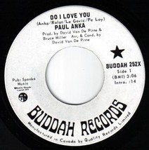 Paul Anka Do I Love You 45 rpm So Long City Canadian Pressing Promo DJ Copy - £7.81 GBP