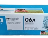 Genuine HP 06A (C3906A) Black LaserJet Cartridge  New/Unopened/In-box - $17.77