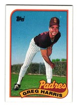 1989 Topps #194 Greg Harris San Diego Padres - £2.68 GBP