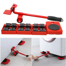 5Pcs Furniture Moving Heavy Hand Tool set Furniture Lifter Mover for Sofa B - £42.38 GBP