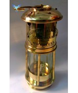 Handmade Antico Vintage Lampada Ottone Kerosene Lanterna Working Condizioni - £60.05 GBP