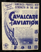 Cavalcade Of Aviation Original Movie Pressbook 1942 - £65.86 GBP