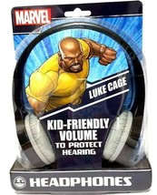 Tech2go Marvel Luke Cage Kid-Friendly Volume Headphones  - £11.81 GBP