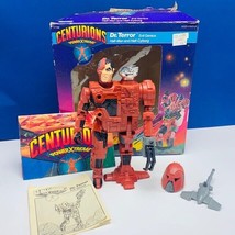 Centurion action figure toy 1986 Kenner Power Xtreme Dr Terror doctor cyborg box - £284.31 GBP