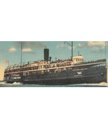 Postcard Steamer Eastern States Steam Ship D &amp; C Navigation Co. Linen c1948 - £15.59 GBP