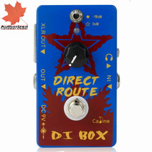Caline CP-64 Direct Route Blue Headphone Amp & DI Box Electric/ Acoustic Guitar - $38.47