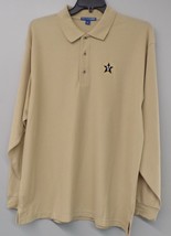 Vanderbilt Commodores NCAA Mens Embroidered Long Sleeve Polo XS-6X, LT-4XLT New - £23.73 GBP+