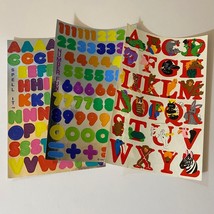Vintage Sandylion Stickers Animals Alphabet Letters &amp; Numbers - £7.85 GBP