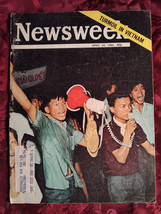 Newsweek Magazine April 18 1966 4/18/66 Turmoil In Vietnam - £8.34 GBP