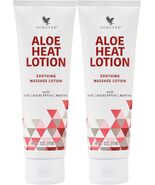 Forever Living Aloe Heat Lotion 4 fl.oz (118 ml) each - $38.60