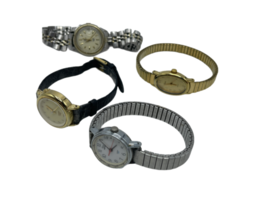 Lot De 4 Femmes Timex Montres Bracelets Montre Femmes - $39.53