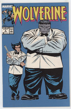 Wolverine 8 Marvel 1989 VF NM Mr Fixit Patch John Buscema Rob Liefeld - $99.00