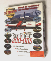 $4.99 Vintage 90s Real Flight Add-Ons Vol 1 Flight Simulator GPMZ4100 New - £8.54 GBP