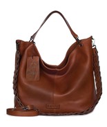 Bruno Rossi Italian Made Saddle Brown Organically Treated Leather Large ... - $8,103.43 MXN