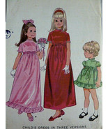 Vintage McCalls 9384 child Toddler size 2 Complete Maxi + short bridal d... - $6.77 CAD