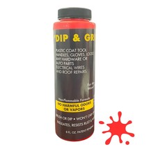 Dip and Grip Rubberized Plastic Coating (Red) 8 fl. oz - £9.90 GBP