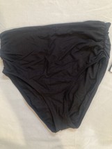 Coco Reef High-Waist Bikini Bottoms U95208 Black Large Nwt - £22.69 GBP