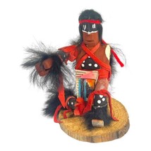 Vintage Katsina Dancer Mask Small 5” Native American Kachina Doll READ - £44.10 GBP