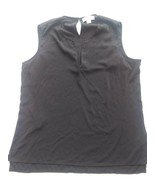 Calvin Klein Women Black Sleeveless Pullover Blouse Size Small EUC - €10,31 EUR