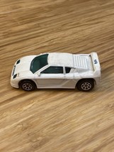 Vintage 1990 Mattel Hot Wheels White Zendan Diecast 1:64 Car KG JD - $9.89