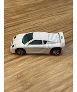 Vintage 1990 Mattel Hot Wheels White Zendan Diecast 1:64 Car KG JD - $13.43 CAD