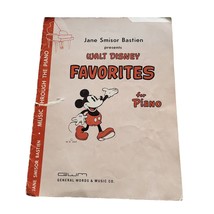 Vintage Song Book Walt Disney Favorites for Piano Mickey Mouse 1969 Heigh Ho - $5.87